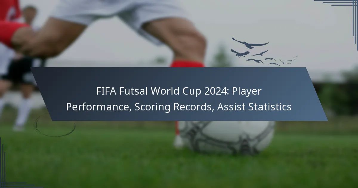 FIFA Futsal World Cup 2024: Player Performance, Scoring Records, Assist Statistics